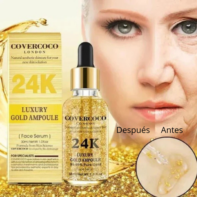 Serum Oro 24k - Autoestima Nuevamente - COMPRE 1 Y RECIBA 2