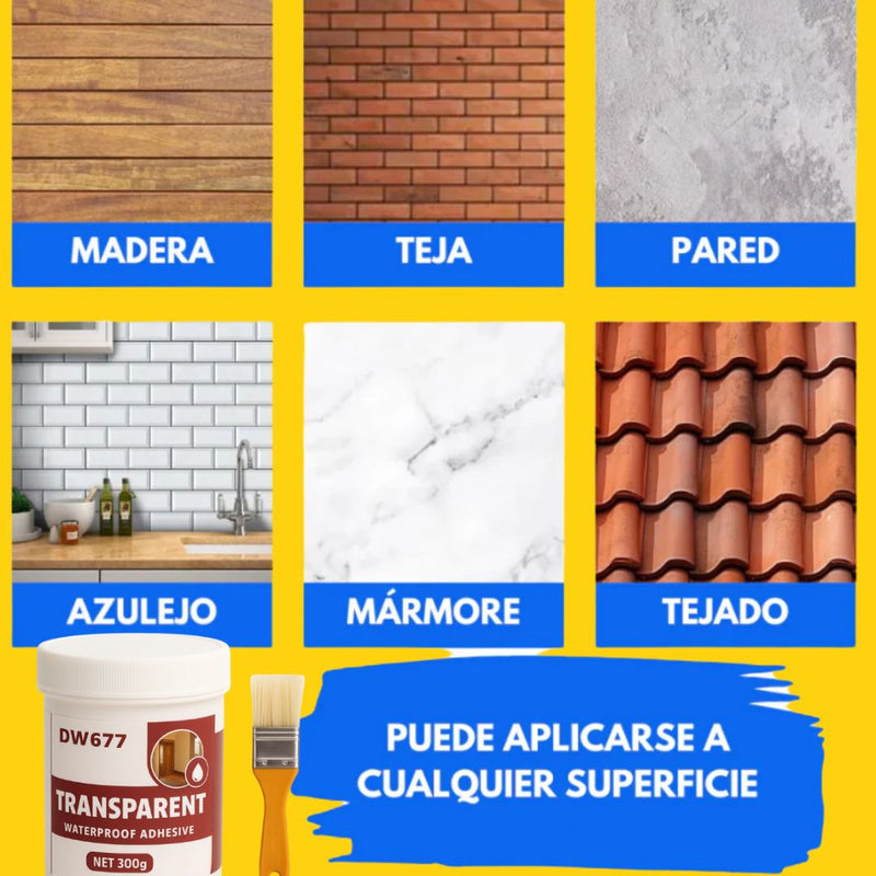 Sellador impermeabilizante invisible Compre 1 y lleve 2 - 300ml + 2 Regalos