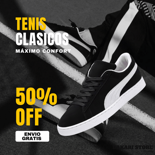 TENIS CLASICOS: ESTILO Y CONFORT EN CADA PASO 👟⭐