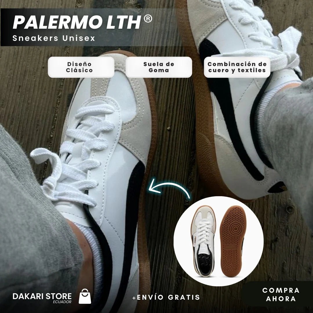 Clásicos Palermo LTH: Tenis Unisex que Definen tu Estilo Urbano👟💯✨